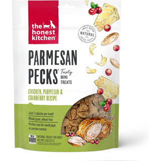 ขนมสุนัข The Honest Kitchen Parmesan Pecks สูตร Chicken, Parmesan &amp; Cranberry ขนาด 227 g (Best by 24 Aug 23)