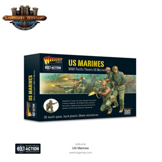 [พร้อมส่ง] WARLORD GAMES :  US MARINES PLASTIC BOX SET โมเดลจำลอง