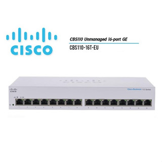 Gigabit Switching Hub 16 Port CISCO CBS110-16T-EU (WARRANTY Life Time)