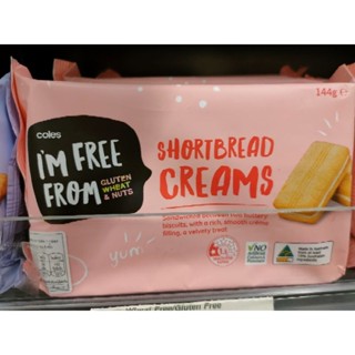 Coles Shortbread Cream 144g B