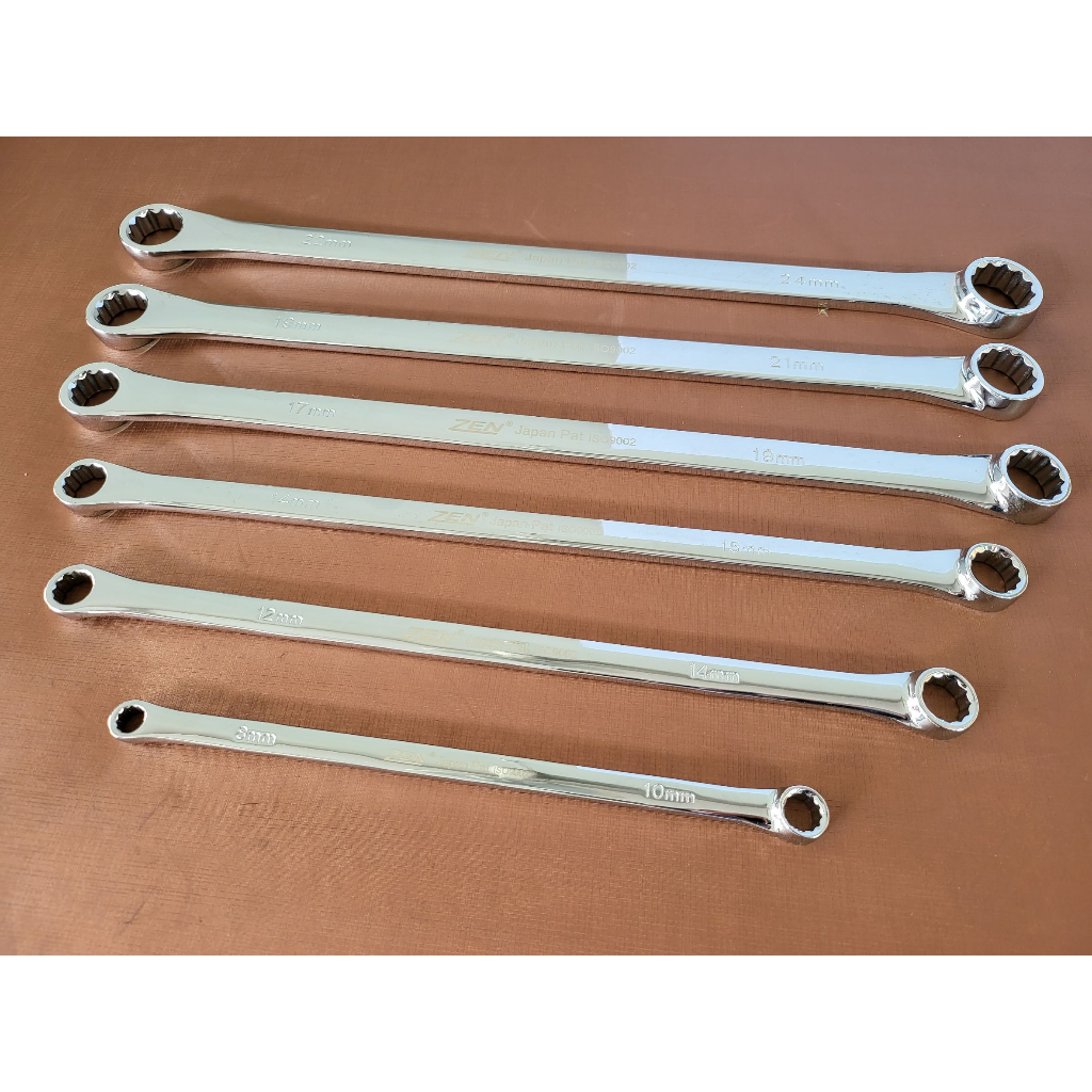ZEN ประแจแหวน ประแจแหวนยาวพิเศษ  (แยกขายตามเบอร์) ของแท้ ส่งด่วน ส่งไว
