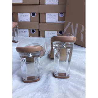 พร้อมส่ง รองเท้าส้นแก้ว ส้นใส งานคัดเกรด รองเท้าส้นแก้ว 6 cm7 cm 9 cm ใช้รูปสินค้างานสวยตรงปก ส่งจากไทย