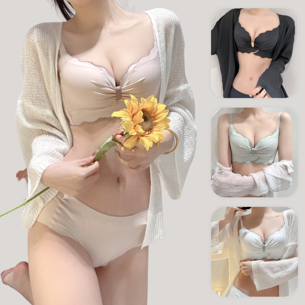 #เสื้อในมาใหม่ #กางเกงในมาใหม่ #บราไร้โครง #ชุดชั้นใน #พร้อมส่ง
