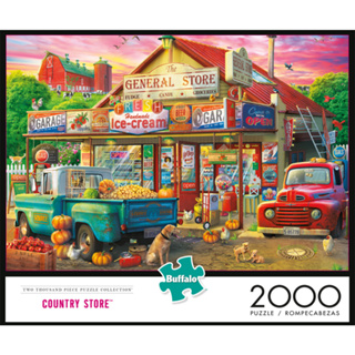 จิ๊กซอว์ Buffalo Games - Country Store  2000 piece  (ของแท้  มีสินค้าพร้อมส่ง)