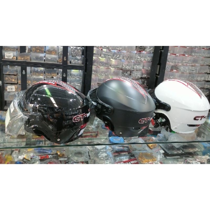 หมวกกันน็อคแบบครึ่งใบ space crownรุ่น CT 900 /800คละสี [ไซส์ M ]สินค้าแต่ละรอบมาอาจแตกต่างตรงลายคาดก