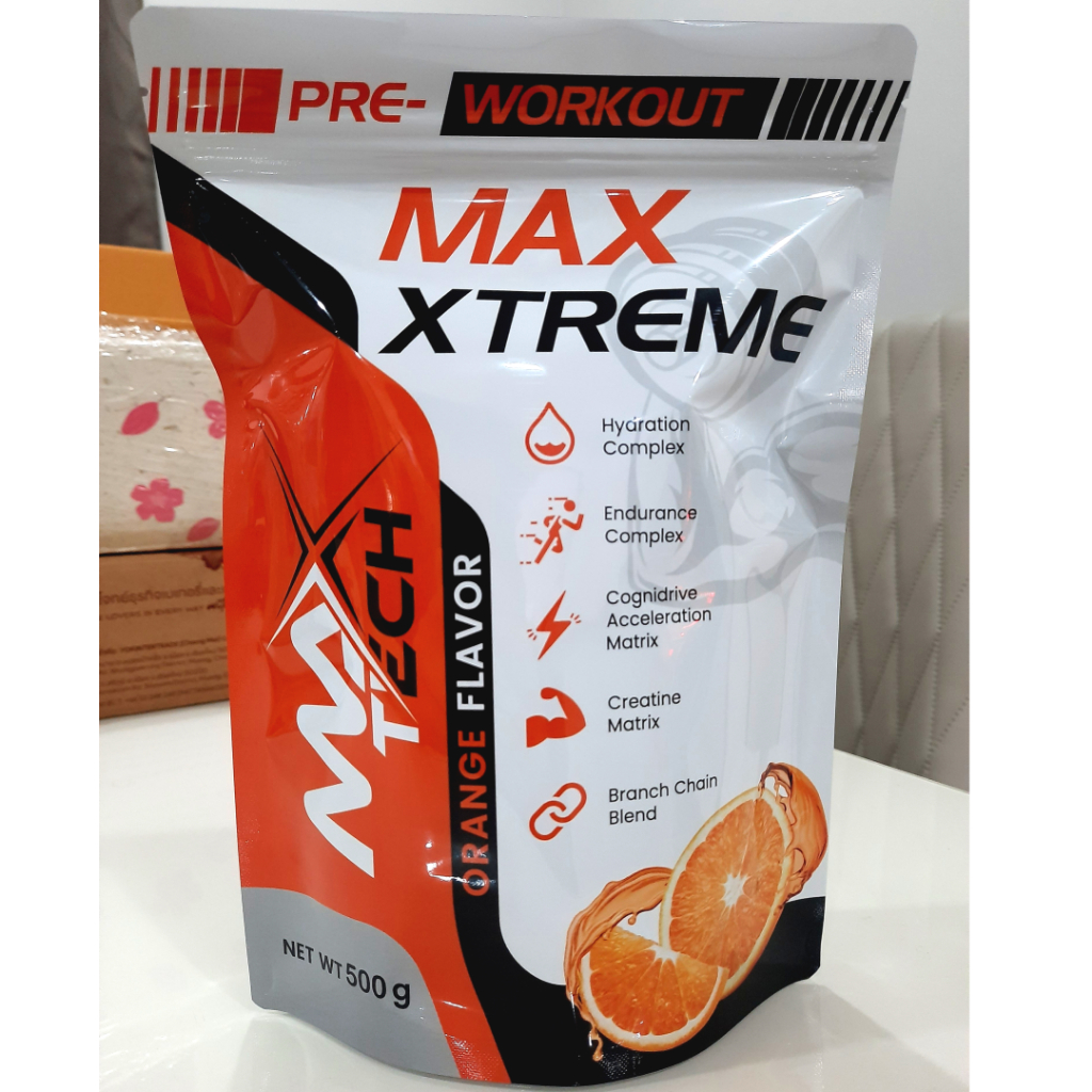 เพิ่มแรง x8 Max Xtremeเพิ่มแรง PRE-WORKOUT - เพิ่มแรงก่อนออกกำลังกาย - รูปที่ 3