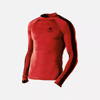 เสื้อดำน้ำแขนยาวสำหรับผู้ชาย Poseidon Rashguard Top Male