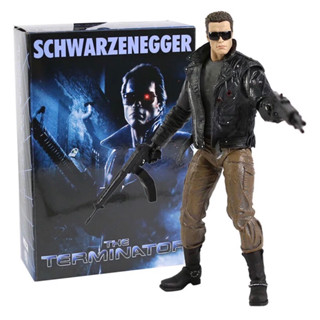 NECA Terminator T-800 Police Station Assault Ultimate Action Figure 18 cm