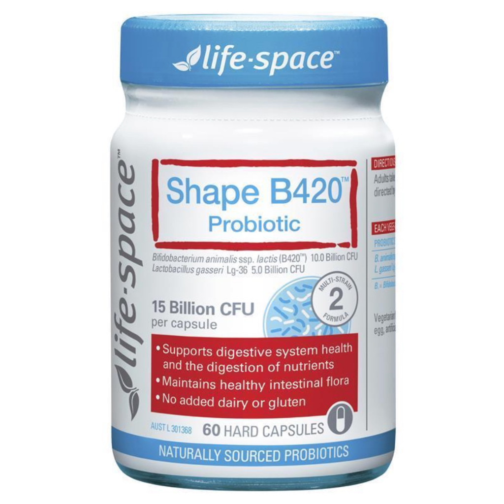 💊Life Space Shape B420 Probiotic โพรไบโอติก 60 เม็ด จากออสเตรเลีย