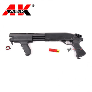 A&amp;K SXR-001 SHOTGUN SPRING AIRSOFT ระบบสปริง แถมลูกบีบี ~ 1,000 นัด เป้ากระดาษ ,ของเล่นบีบีกัน