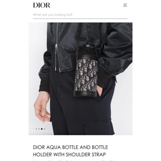 Christian Dior Oblique Bag +  water bottle with shoulder strap ( 2 in 1 รุ่นใหม่ล่าสุดครับเอาสะพายสามารถใส่โทรศัพท์ได้มา