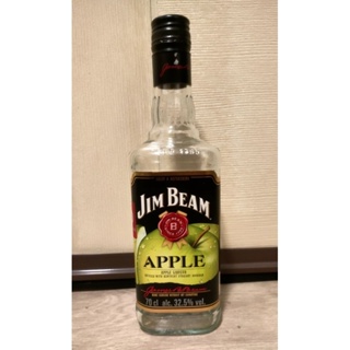 ขวดเหล้าเปล่า เพื่อการสะสม Jim Beam Apple 700ml.