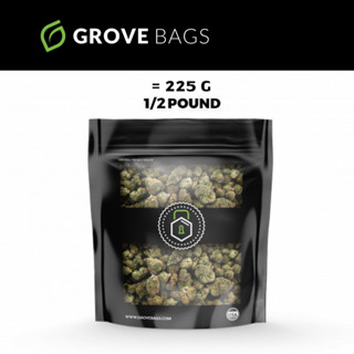 Grove Bags 1/2 pound ถุงบ่ม 225 กรัม