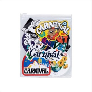 สติ๊กเกอร์ CARNIVAL FW22 STICKER PACK MULTI  (9ชิ้น) พร้อมส่ง