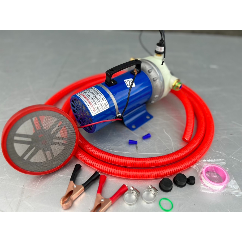 ปั๊มพ่นยา พ่นหมอก อัดฉีด Dc12V 260W. 15 Bar. ระบบออโต้ ใช้แบตเตอรี่