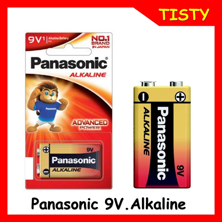 ถ่าน 9V อัลคาไลน์ Panasonic Alkaline Battery 6LR61T/1B