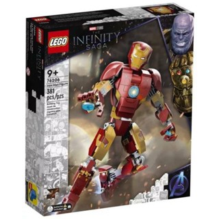 LEGO MARVEL The Infinity  Saga Iron​Man​ Figure #76206 ตัวต่อเลโก้ไอรอนแมน