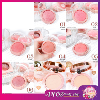 ซิเวนน่า คัลเลอร์ บลัชออนSIVANNA HF8108 SUNY CORAL BLUSHเม็ดสีแน่นติดทน เนื้อเบค ตลับ2ชั้น พร้อมกระจกและแปรงปัด