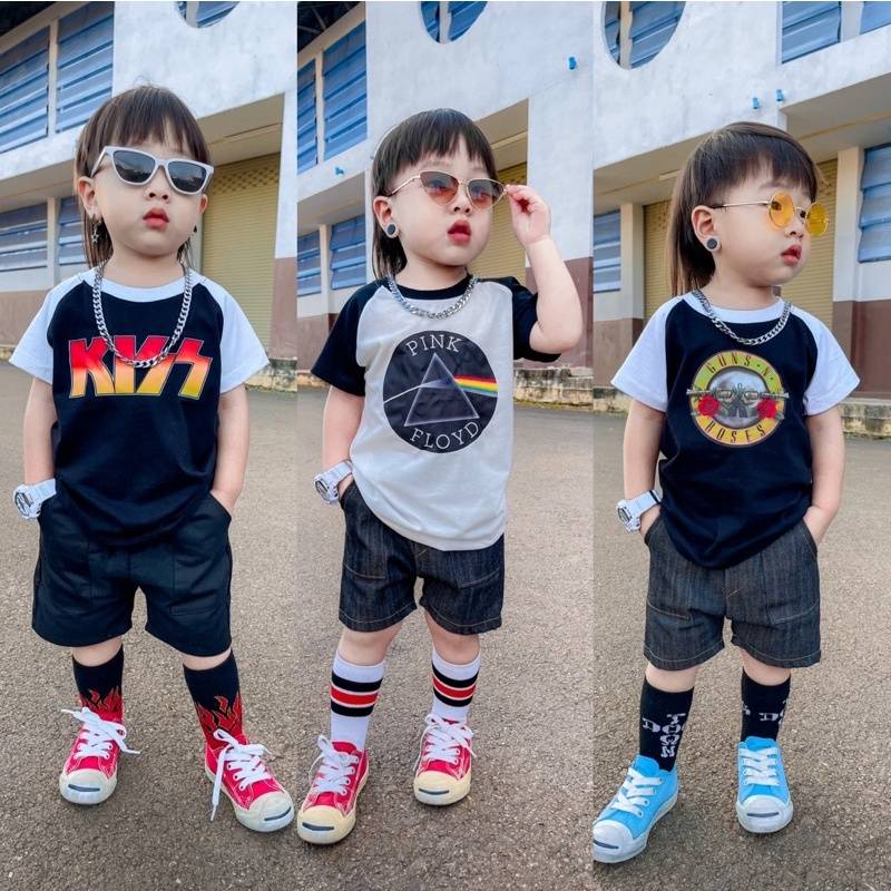 ชุดเซ็ทเด็ก เสื้อกางเกงเด็ก เสื้อผ้าวินเทจเด็กพร้อมส่ง