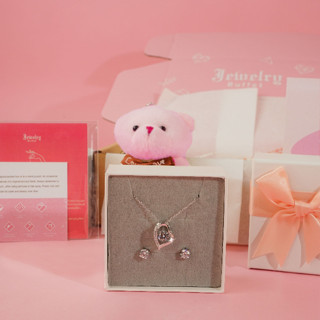 Jewelry Buffet  Love Box Set B เซตเครื่องประดับ เซตของขวัญวาเลนไทน์ ชุดกล่องของขวัญวาเลนไทน์ ของขวัญ ของขวัญวันครบรอบ เครื่องประดับเงินแท้925