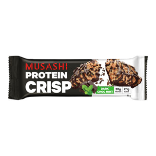 Musashi Protein Crisp โปรตีนแท่งกรุบกรอบ โปรตีน 20 กรัม (1ชิ…