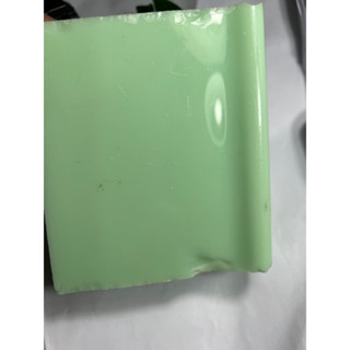 milk green glass block 5x4 inch rough glass stone 1468 gram พลอย ก้อน สำหรับ ตัดสำเร็จรูป พลอยก้อน กระจก