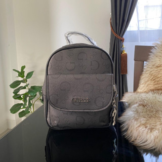 กระเป๋าเป้ ขนาดเล็ก GUESS TRISTA  MINI LOGO  WOMEN  BACKPACK กระเป๋าสะพายเป้ใบเล็กสุดน่ารักจาก Guess