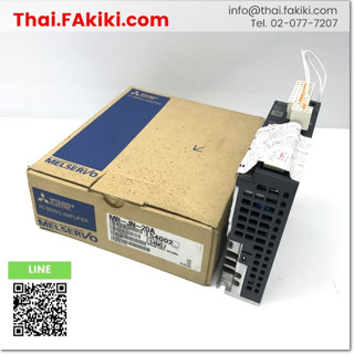 พร้อมส่ง,(B)Unused*, MR-JN-20A servo amplifier ,ชุดควบคุมการขับเคลื่อนเซอร์โว สเปค AC200V 0.2kW ,MITSUBISHI (66-005-819)