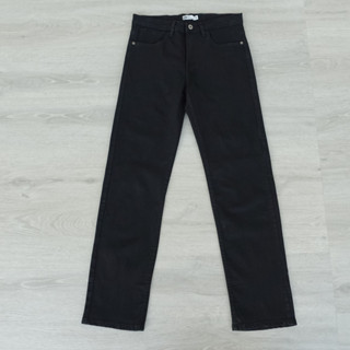 Niyom Jeans : รุ่น MB-730 กางเกงผู้ชาย Black Dark