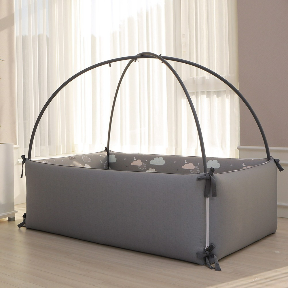 LOLBABY Bumper Bed ที่นอนกันตก รุ่นผ้ากันไรฝุ่น