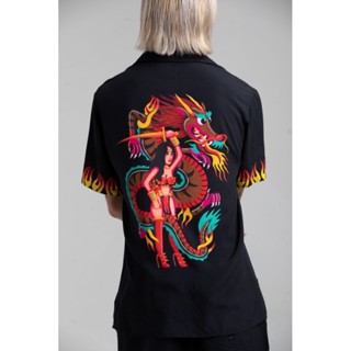 Mambo surf de luxe loud shirt Dragon