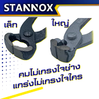 STANNOX คีมผูกลวด คีมตัดลวด 8นิ้ว เล็ก ใหญ่ คีมดัดลวด คีมตัดเหล็ก คีม