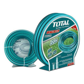 TOTAL สายยางน้ำ PVC ขนาด 1/2 นิ้ว ยาว 20 เมตร รุ่นงานหนัก (ทนแรงดันสูง 300 psi) รุ่น THPH2001 (PVC Hose)