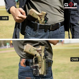 ซองพกนอก/พกใน รุ่น Glock19, Sig365 (ซองแบบใส) ใช้ได้ทั้งคนถนัดซ้าย/ขวา