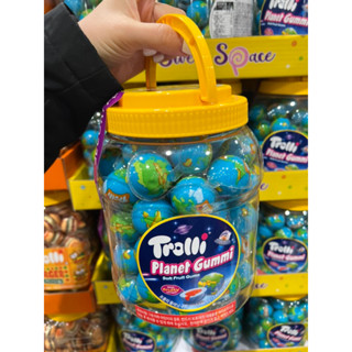 trolli jelly เยลลี่สินค้ายุโรปนำเข้าจากเกาหลีแท้แน่นอน ลูกโลก ลูกบอล planet รสรวม อร่อยนุ่มนิ่ม