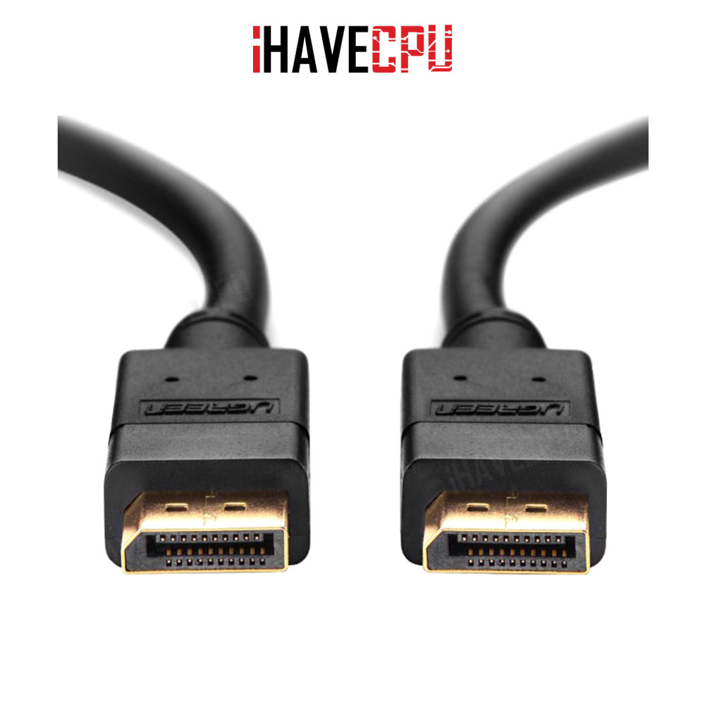 สายจอมอนิเตอร์ (cable) iHAVECPU UGREEN DISPLAY PORT TO DISPLAY PORT 1.5 METER [10245]