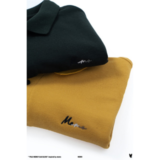 Memo By AEIOU เสื้อโปโล-ปกเรียบ🦊 Memo Clothing รุ่น Polo Basic Flag Block สินค้าลิขสิทธิ์แท้