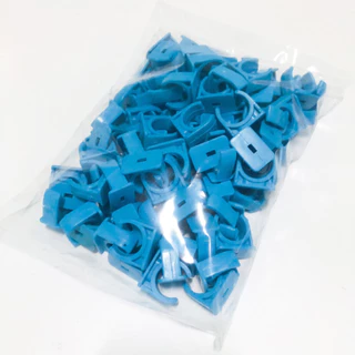 คลิปก้ามปู ก้ามปู 3/8 3หุน 1/2 4 หุน แพ็ค 50 และ 100 ตัว 3 สี ขาว เหลือง ฟ้า และ เทา