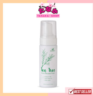 Morika Tea Tree Acne Mousse Foam โมริกะ ที ทรี แอคเน่ มูส โฟม 150มล.