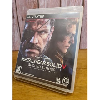 แผ่นเกมส์ ps3 (PlayStation 3) เกม Metal Gear solid 5 Ground Zeroes