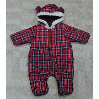 ชุดหมีกันหนาวเด็ก ชุดหมีกันหนาว ชุดหมีแฟชั่น baby bear suit ชุดหมีเด็ก ชุดเล่นสกี มือ 2 ของญี่ปุ่นไซส์ 70