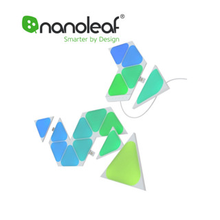 Nanoleaf Shapes mini Triangles Expansion Kit 10 Panels ชุดไฟตกแต่งห้องอัจฉริยะ รับประกัน 2 ปี