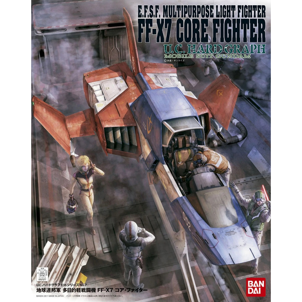 Bandai 1/35 UCHG CORE・FIGHTER(Plastic model)