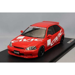 Ignition Model 1/18 Honda Civic (EK9) Type R Red