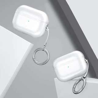 Moreno เคสหูฟัง Airpods Pro2 เคสใส ไม่เป็นรอยนิ้ว ทำความสะอาดได้