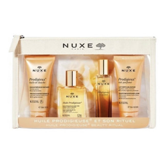 📌พร้อมส่ง Nuxe Prodigious Beauty Ritual Kit 4 ชิ้น /ของแท้จาก shop ตุรกี