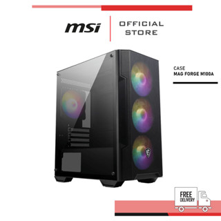 MSI เคสคอมพิวเตอร์ MSI MAG FORGE M100A (Case) MSIMAGFORGEM100A