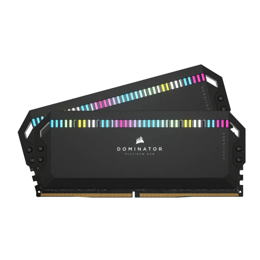 CORSAIR DOMINATOR PLATINUM RGB DDR5 (BLACK) (CMT64GX5M2X5600C40)