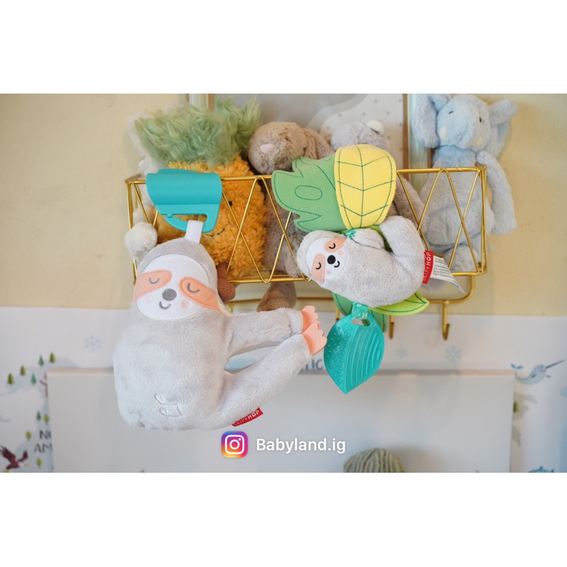 Skip Hop Baby Stroller Toy, Tropical Paradise Jitter, Sloth