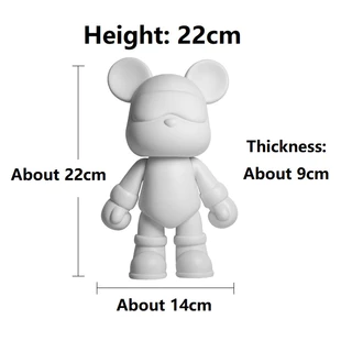 RexTT18cm 22cm 23cm 33CM bear Fluid painting acrylic paint violent bear It is recommended to use with fluid pigments